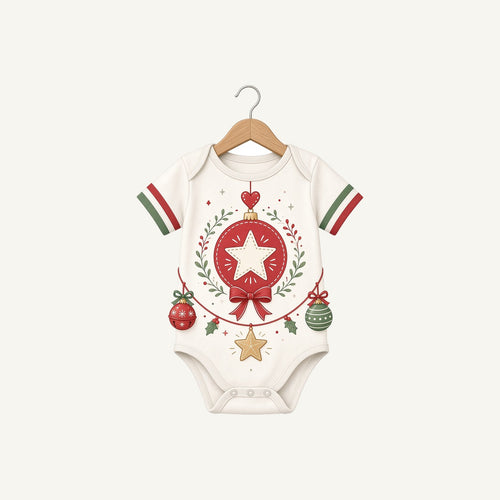 Baby Christmas Bodysuit Personalised Santa Sack