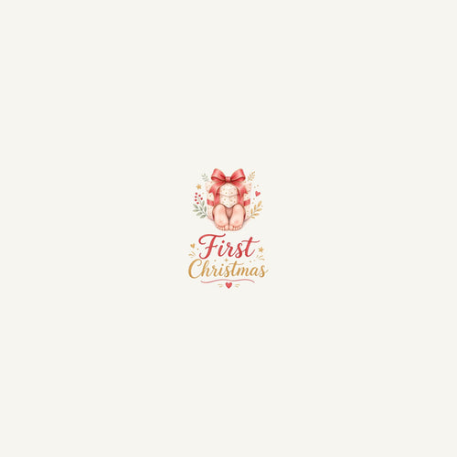 Baby Feet First Christmas Personalised Beach Towel