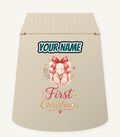 Baby Feet First Christmas Personalised Santa Sack