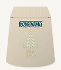 Baby Footprint Christmas Tree Personalised Santa Sack