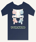 Baby Mittens and Booties Personalised Kids Tee and Baby Bodysuit