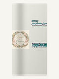 Baby's First Christmas Wreath Personalised Beach Towel