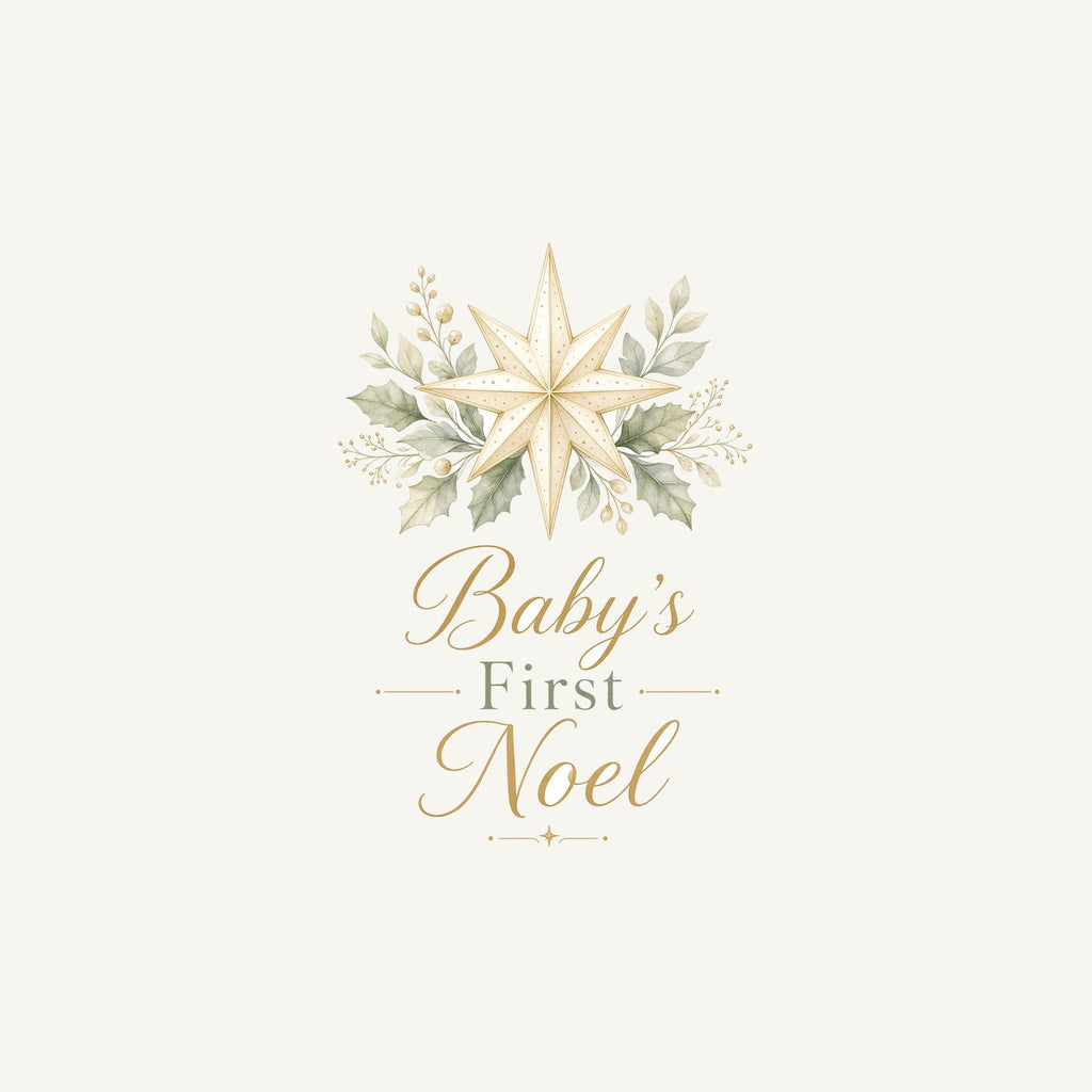 Baby's First Noel Star Personalised Christmas Mug