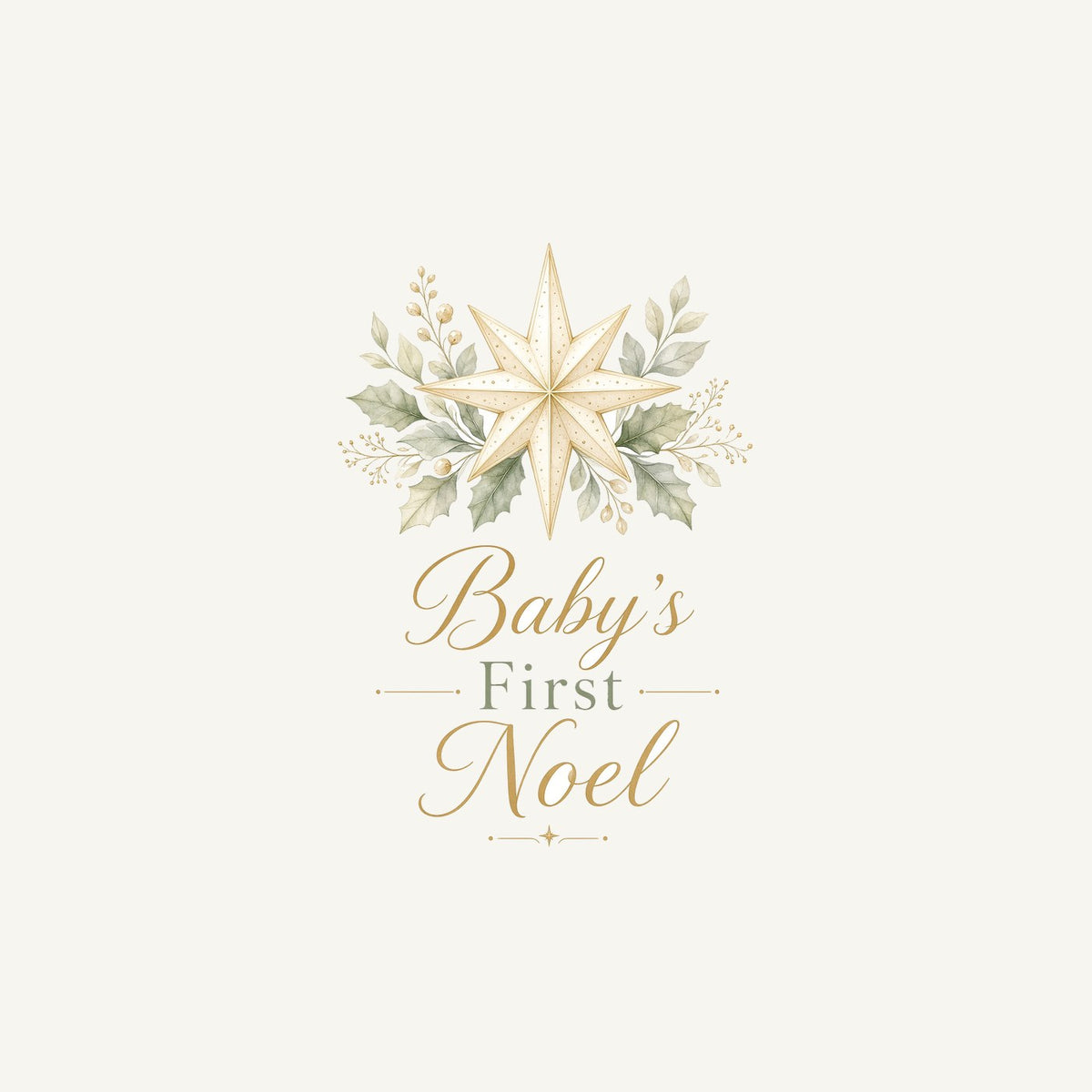 Baby's First Noel Star Personalised Christmas Mug