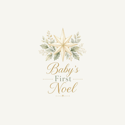 Baby's First Noel Star Personalised Christmas Mug