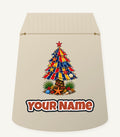 Beach Umbrella Christmas Tree Personalised Santa Sack