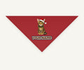 Bengal Christmas Personalised Christmas Pet Bandana, Cat or Dog