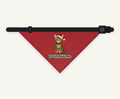 Bengal personalised Christmas pet bandana collar with buckle
