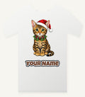 Bengal Christmas Personalised Christmas T-Shirt and Hoodie