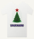 Binary Code Christmas Tree Personalised Christmas T-Shirt and Hoodie