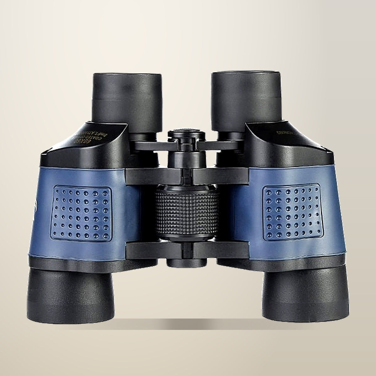 60x60 Binoculars with BAK4 Optics and Night Vision, on a plain cream background