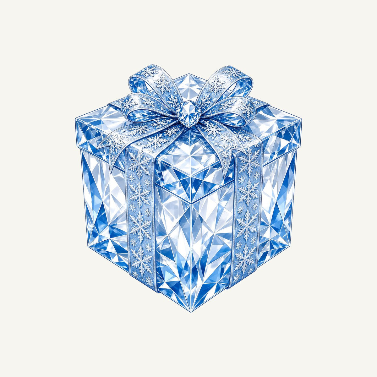 Blue Crystal Gift Box Personalised Kids Tee and Baby Bodysuit