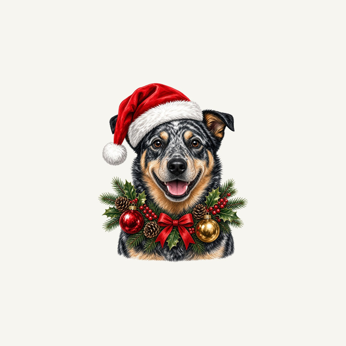 Blue Heeler Christmas Personalised Christmas Mug