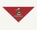Boxer Christmas Personalised Christmas Pet Bandana, Cat or Dog