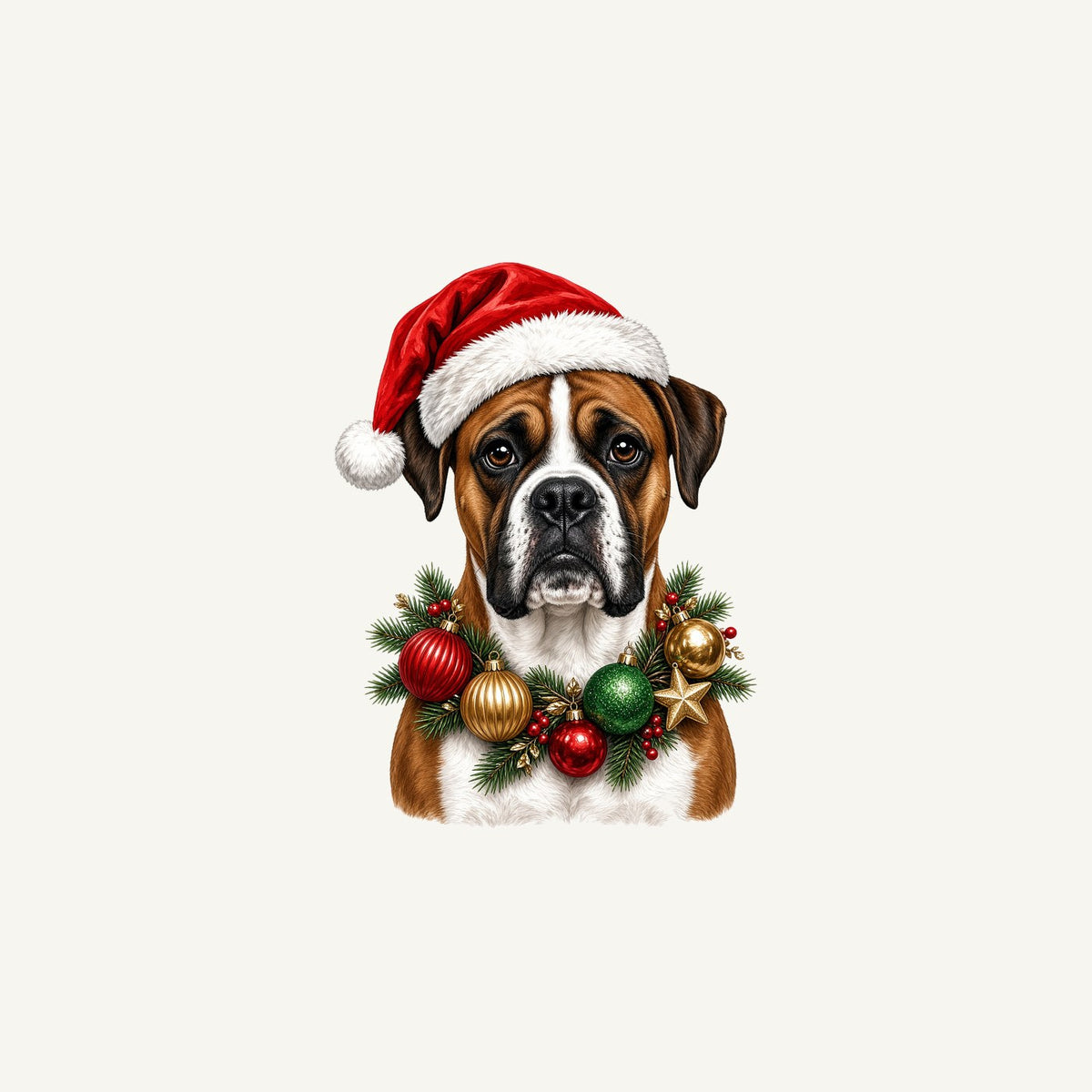 Boxer Christmas Personalised Christmas Mug