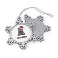 British Shorthair Personalised Pewter Christmas Ornament
