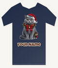 British Shorthair with Holly Personalised Kids Tee and Baby Bodysuit