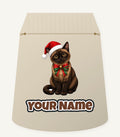 Burmese Christmas Personalised Santa Sack