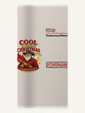 Bushman Santa Christmas Cracker Personalised Beach Towel