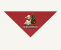 Cavoodle Christmas Personalised Christmas Pet Bandana, Cat or Dog