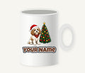 Cavoodle Christmas Personalised Christmas Mug