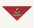 Cavoodle Puppy with Presents personalised Christmas pet bandana, tie-on style