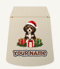 Cavoodle Puppy with Presents Personalised Santa Sack