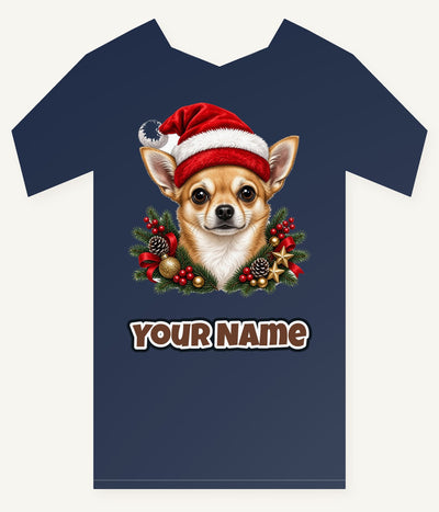 Chihuahua Personalised Kids Tee and Baby Bodysuit
