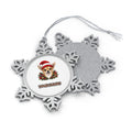 Chihuahua Personalised Pewter Christmas Ornament
