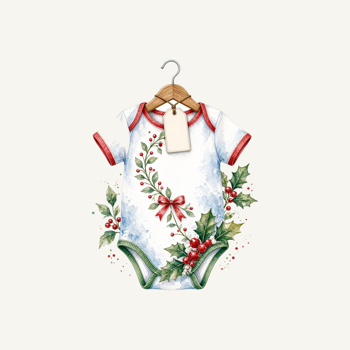Christmas Baby Bodysuit Personalised Santa Sack