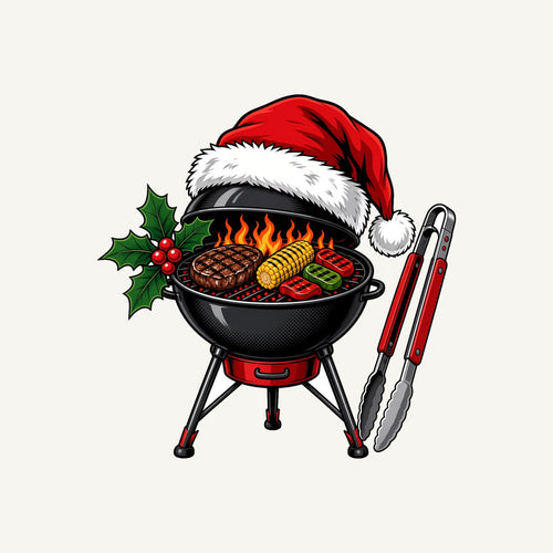 Christmas Barbecue And Tongs Personalised Santa Sack