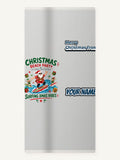 Christmas Beach Party Personalised Beach Towel