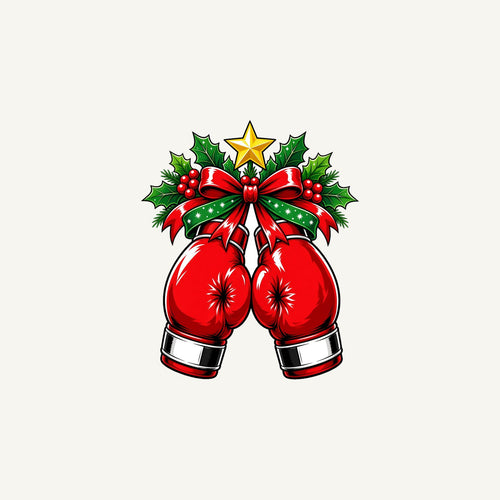 Christmas Boxing Gloves Personalised Christmas Mug