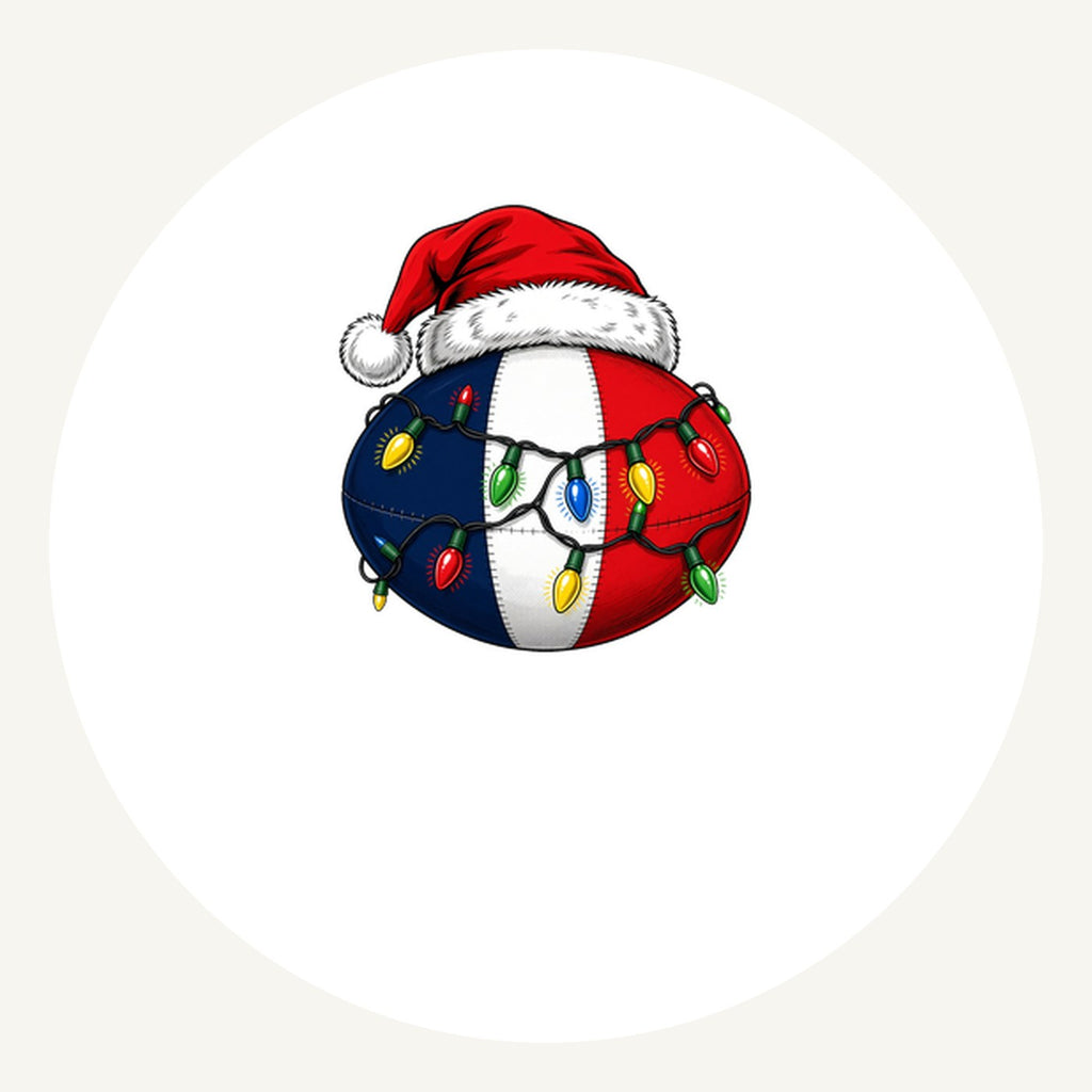 Christmas Footy Ball Personalised Pewter Christmas Ornament