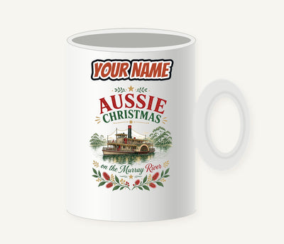 Christmas On The Murray Personalised Christmas Mug