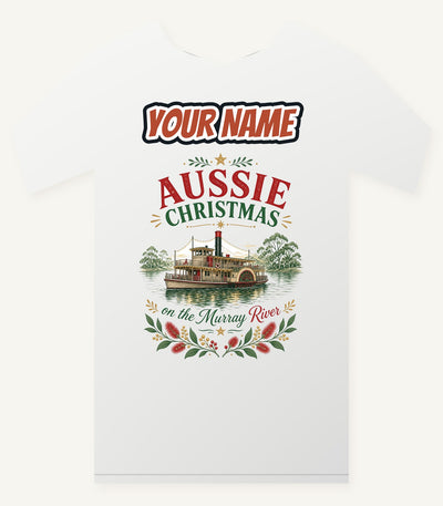 Christmas On The Murray Personalised Christmas T-Shirt and Hoodie
