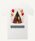 Christmas Party Celebration Personalised Christmas T-Shirt and Hoodie