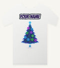 Circuit Board Christmas Tree Personalised Christmas T-Shirt and Hoodie