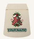 Classic Christmas Stockings Pair Personalised Santa Sack