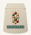 Classic Hanging Christmas Ornaments Personalised Santa Sack
