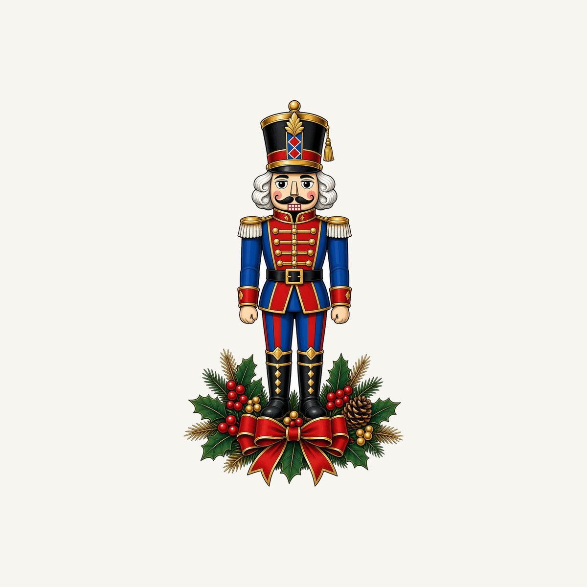 Classic Nutcracker Soldier Personalised Santa Sack