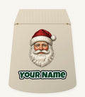 Classic Santa Face Portrait Personalised Santa Sack
