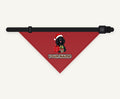 Cocker Spaniel personalised Christmas pet bandana collar with buckle