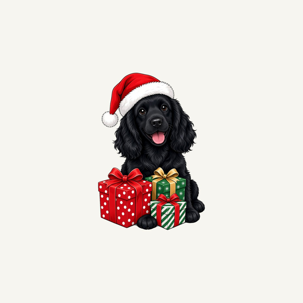 Cocker Spaniel Christmas Personalised Christmas Mug