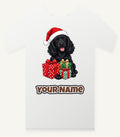 Cocker Spaniel Christmas Personalised Christmas T-Shirt and Hoodie