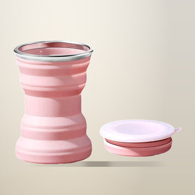 Collapsible Silicone Travel Mug