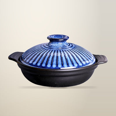Color King Casserole Pot with Lid, Blue, 1.6 Litres