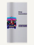 Controller Christmas Gamer Santa Personalised Beach Towel