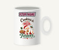 Cookies and Milk Santa Personalised Christmas Mug