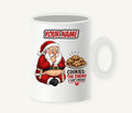 Cookies: The Enemy Personalised Christmas Mug
